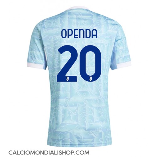 Maglie da calcio Juventus Lois Openda #20 Seconda Maglia 2025-26 Manica Corta Maglie da calcio Juventus Lois Openda #20 Seconda Maglia 2025-26 Manica Corta